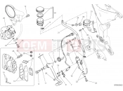 DUCATI Multistrada 1200 REAR BRAKING SYSTEM [MOD:MS1200;XST:AUS,EUR,FRA,JAP]