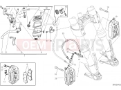 DUCATI 2016 Diavel Carbon FRONT BRAKE SYSTEM [MOD:DVLC]
