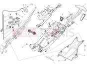 DUCATI 2016 Diavel Carbon REAR FRAME COMP. [MOD:DVLC]