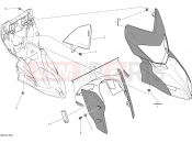 DUCATI Hypermotard 939 COWLING [MOD:HYM 939]