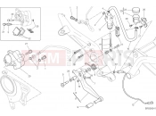 DUCATI Hypermotard 939 SP REAR BRAKE SYSTEM [MOD:HYM939SP]