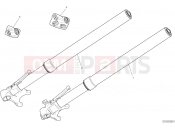 DUCATI Hypermotard 939 SP FRONT FORK [MOD:HYM939SP]