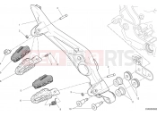 DUCATI Hypermotard 939 SP FOOTRESTS, RIGHT [MOD:HYM939SP]