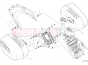 DUCATI 2016 Hyperstrada 939 SIDE PANNIERS [MOD:HY939STR]