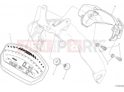 DUCATI Monster 821 Dark INSTRUMENT PANEL [MOD:M821DARK]