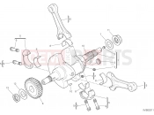DUCATI 2016 Monster 821 Stripe CONNECTING RODS [MOD:M821 STR]