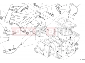 DUCATI 2016 Monster 821 Stripe FRAME [MOD:M821 STR]