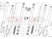 DUCATI Monster 1200 FRONT FORK [MOD:M 1200;XST:CHN]