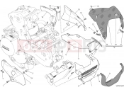 DUCATI 2016 Monster 1200 S HALF FAIRING [MOD:M 1200S]