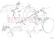 DUCATI Monster 1200 R HEADLIGHT [MOD:M 1200R;XST:AUS,EUR,FRA,JAP]