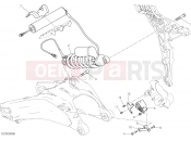 DUCATI Multistrada 1200 Enduro REAR SHOCK ABSORBER [MOD:MS1200E]