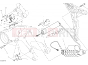 DUCATI 2016 Multistrada 1200 S REAR SHOCK ABSORBER [MOD:MS1200S]