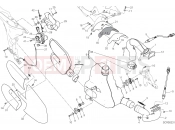 DUCATI Multistrada 1200 S D Air EXHAUST SYSTEM [MOD:MS1200SA]