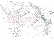 DUCATI Multistrada 1200 S D Air REAR FRAME COMP. [MOD:MS1200SA]