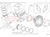 DUCATI Monster 797 CYLINDERS - PISTONS [MOD:M 797]