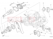 DUCATI Monster 797 VERTICAL CYLINDER HEAD - TIMING [MOD:M 797]
