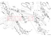 DUCATI Monster 821 HANDLEBAR AND CONTROLS [MOD:M 821]