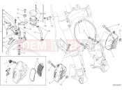 DUCATI 2017 Monster 1200 R FRONT BRAKE SYSTEM [MOD:M 1200R]