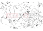 DUCATI 2017 Monster 1200 R COOLING SYSTEM [MOD:M 1200R]
