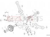 DUCATI Monster 821 Stripe CONNECTING RODS [MOD:M821 STR]