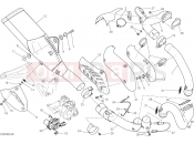 DUCATI Monster 821 Stripe EXHAUST SYSTEM [MOD:M821 STR]