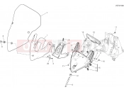 DUCATI Multistrada 1200 Enduro WINDSHIELD [MOD:MS1200E;XST:AUS,EUR,FRA,JAP,TWN]