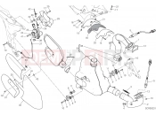 DUCATI 2017 Multistrada 1200 S EXHAUST SYSTEM [MOD:MS1200S]