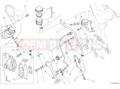 DUCATI 2017 Multistrada 1200 S REAR BRAKING SYSTEM [MOD:MS1200S]