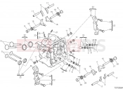 DUCATI 2017 Multistrada 950 HORIZONTAL CYLINDER HEAD [MOD:MS950T]