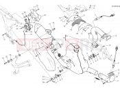 DUCATI 2017 Multistrada 950 EXHAUST SYSTEM [MOD:MS950T]