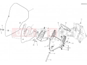 DUCATI 2017 Multistrada 950 WINDSHIELD [MOD:MS950T]
