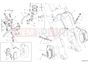 DUCATI SuperSport FRONT BRAKE SYSTEM [MOD:SS 939]