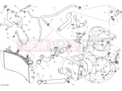 DUCATI SuperSport COOLING SYSTEM [MOD:SS 939]