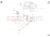 DUCATI Monster 400 Dark JAP METER » HANDLE BAR