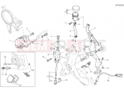 DUCATI Monster 1200 REAR BRAKE SYSTEM [MOD:M 1200]