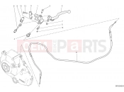 DUCATI Monster 797 CLUTCH CONTROL [MOD:M 797]