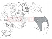 DUCATI 2018 Monster 821 HALF FAIRING [MOD:M 821]