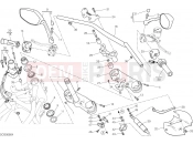 DUCATI 2018 Multistrada 1200 Enduro HANDLEBAR [MOD:MS1200E]