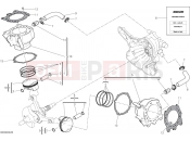 DUCATI Multistrada 950 CYLINDERS - PISTONS [MOD:MS950]