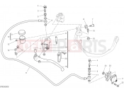 DUCATI 2018 Multistrada 1260 PikesPeak CLUTCH MASTER CYLINDER [MOD:MS1260PP]