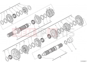 DUCATI 2018 Multistrada 1260 GEAR BOX [MOD:MS1260]