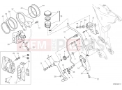 DUCATI 2018 Multistrada 1260 REAR BRAKING SYSTEM [MOD:MS1260]