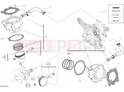 DUCATI 2018 SuperSport S CYLINDERS - PISTONS [MOD:SS 939 S]