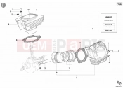 DUCATI Monster 400 Dark JAP CYLINDER - PISTON » ENGINE CASE