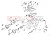 DUCATI 2019 Diavel VERTICAL CYLINDER HEAD - TIMING [MOD:DVL1260]
