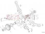 DUCATI 2019 Monster 797 CONNECTING RODS [MOD:M 797+;PLT:DB10]