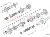 DUCATI 2019 Monster 1200 GEAR BOX [MOD:M 1200]