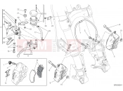 DUCATI Monster 1200 R FRONT BRAKE SYSTEM [MOD:M 1200R]