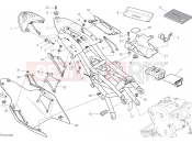 DUCATI Monster 1200 R REAR FRAME COMP. [MOD:M 1200R]