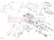 DUCATI Multistrada 1260 Enduro FOOTRESTS, LEFT [MOD:MS1260E]